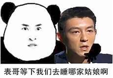 熊猫人抱老婆表情包